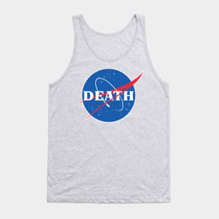 Nasa / Death Logo Tribute/Parody Design Tank Top